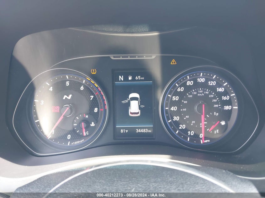 VIN KMHT36AH0KU001684 2019 HYUNDAI VELOSTER N