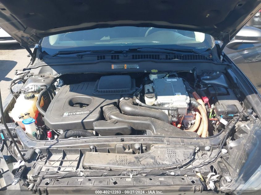 2017 FORD FUSION HYBRID SE - 3FA6P0LU8HR275413