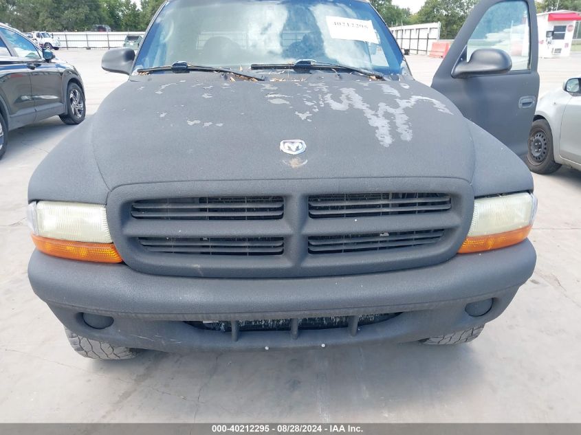 2002 Dodge Dakota Sport VIN: 1B7HG38Z52S545170 Lot: 40212295