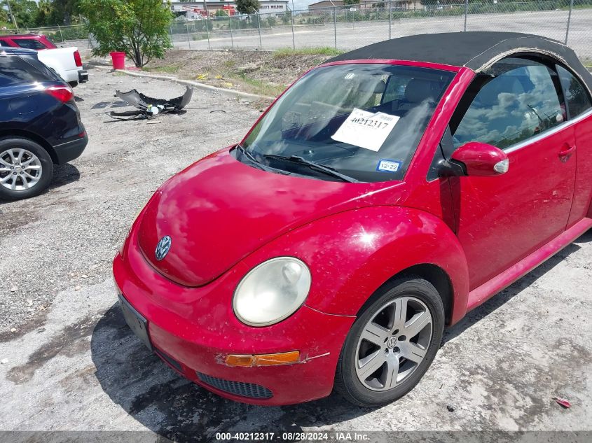 2006 Volkswagen New Beetle 2.5 VIN: 3VWRF31YX6M325513 Lot: 40212317