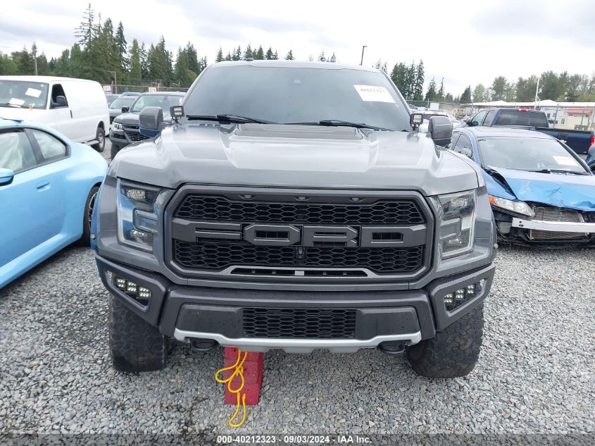 2018 Ford F-150 Raptor VIN: 1FTFW1RGXJFA07065 Lot: 40212323