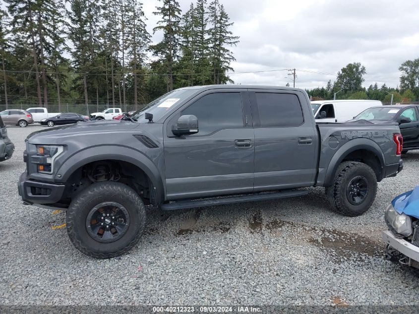 2018 Ford F-150 Raptor VIN: 1FTFW1RGXJFA07065 Lot: 40212323