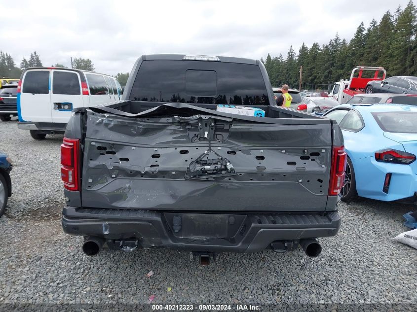 2018 Ford F-150 Raptor VIN: 1FTFW1RGXJFA07065 Lot: 40212323