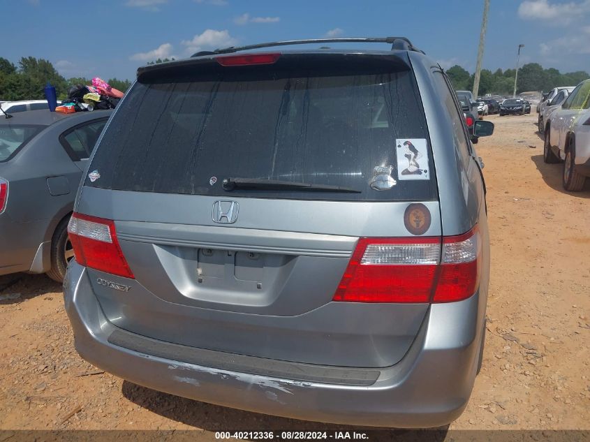 2006 Honda Odyssey Ex-L VIN: 5FNRL387X6B073145 Lot: 40212336