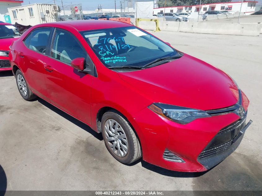 2019 TOYOTA COROLLA L/LE/XLE/SE/XSE - 2T1BURHE6KC189859