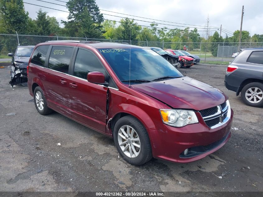 VIN 2C4RDGCG1JR206724 2018 Dodge Grand Caravan, Sxt no.1