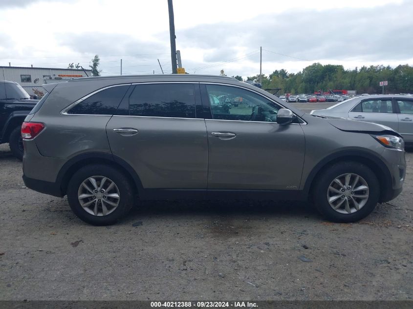 2016 Kia Sorento 2.4L Lx VIN: 5XYPGDA38GG148203 Lot: 40212388