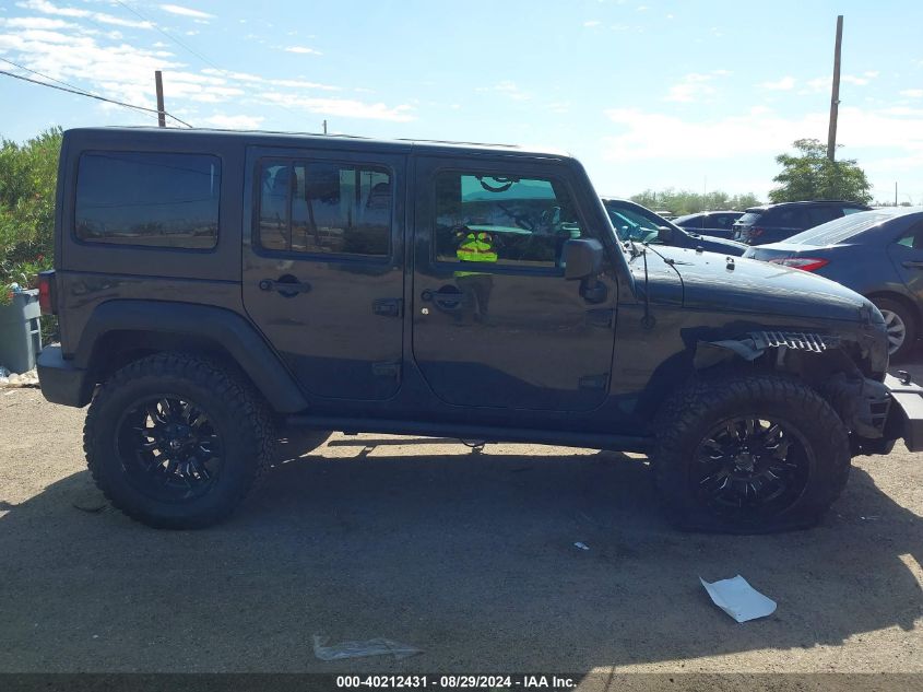 2016 Jeep Wrangler Unlimited Sport VIN: 1C4BJWDG8GL270554 Lot: 40212431