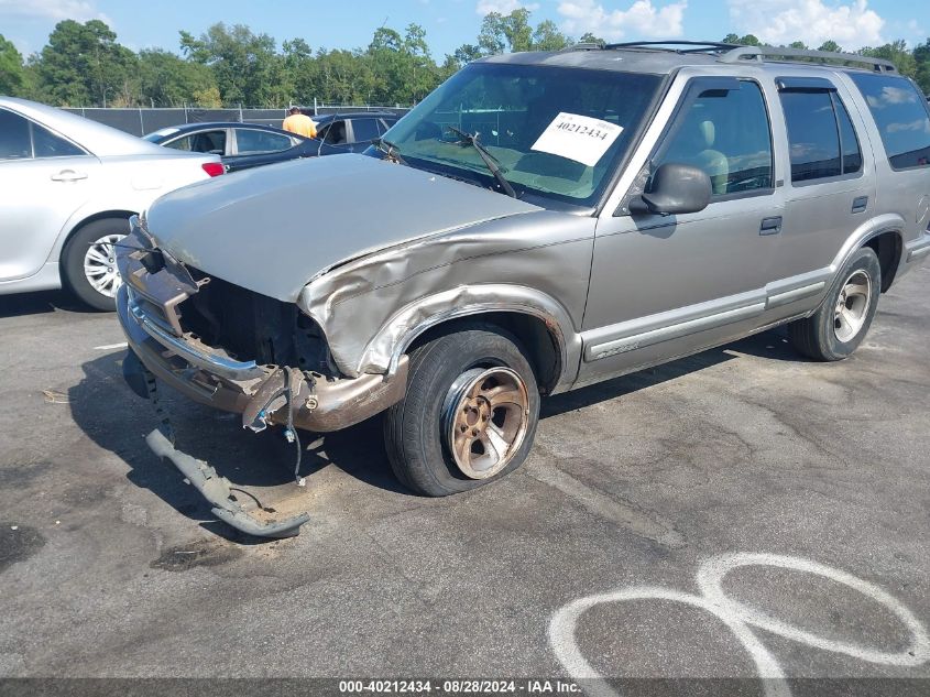 1998 Chevrolet Blazer Lt VIN: 1GNCS13W0W2266507 Lot: 40212434