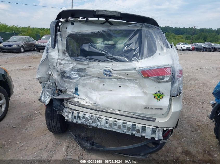 2016 Toyota Highlander Xle V6 VIN: 5TDJKRFH9GS269041 Lot: 40212458