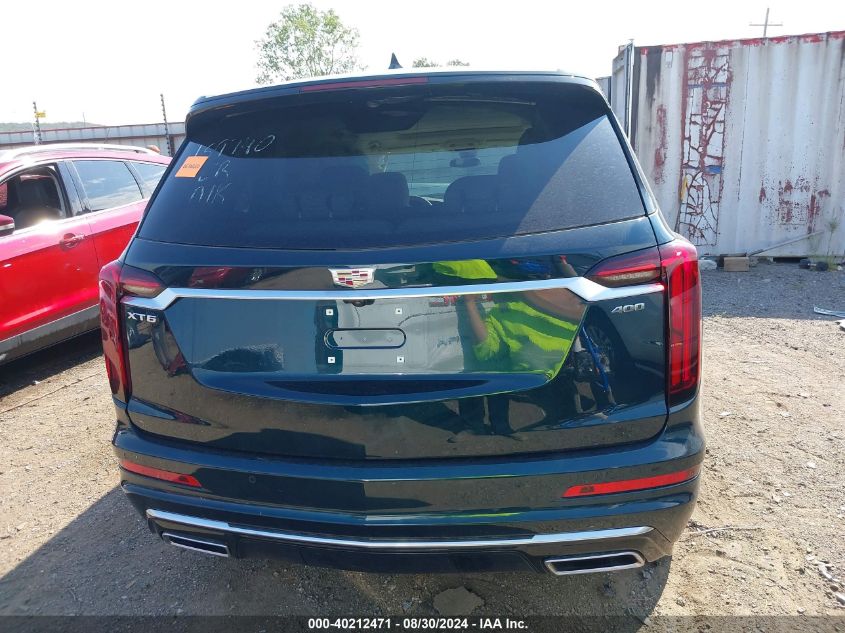 2024 Cadillac Xt6 Fwd Premium Luxury VIN: 1GYKPCRS5RZ741838 Lot: 40212471