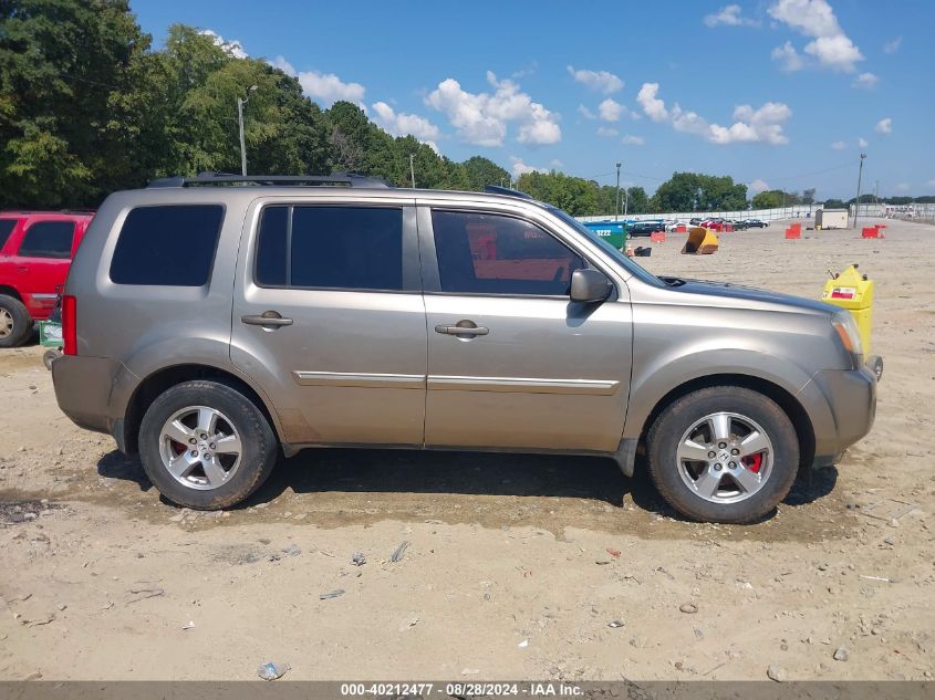 2010 Honda Pilot Ex-L VIN: 5FNYF3H51AB006315 Lot: 40212477