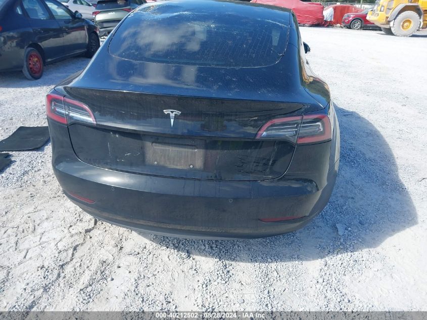 2018 Tesla Model 3 Long Range/Performance VIN: 5YJ3E1EB1JF090387 Lot: 40212502