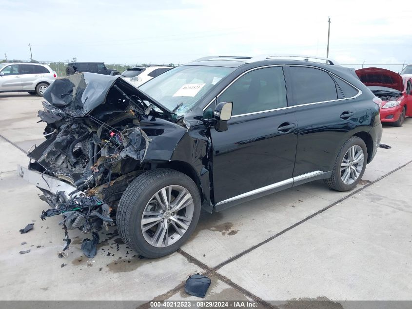 VIN 2T2ZK1BA2FC180850 2015 Lexus RX, 350 no.2