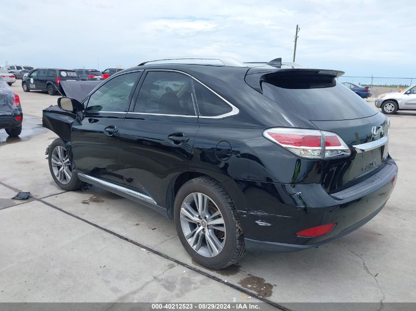 VIN 2T2ZK1BA2FC180850 2015 Lexus RX, 350 no.3