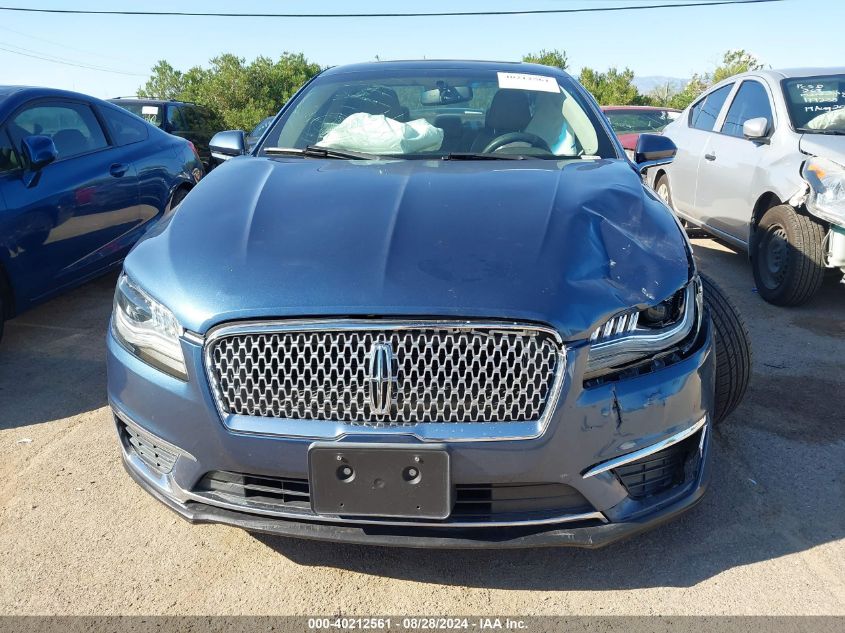 2018 Lincoln Mkz Reserve VIN: 3LN6L5E96JR613887 Lot: 40212561