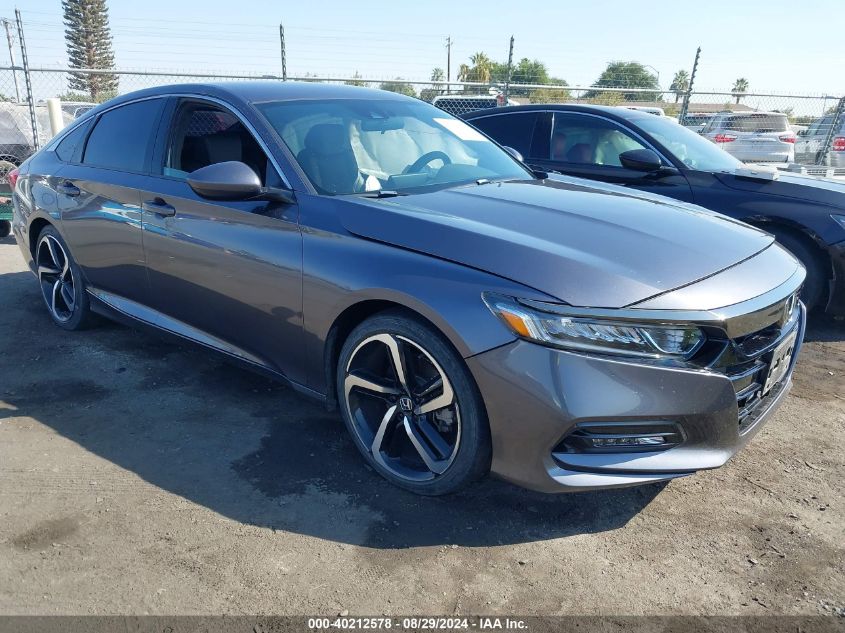 2019 Honda Accord Sport VIN: 1HGCV1F35KA051045 Lot: 40212578