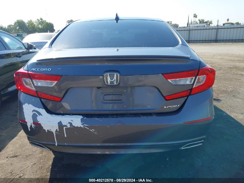 2019 Honda Accord Sport VIN: 1HGCV1F35KA051045 Lot: 40212578