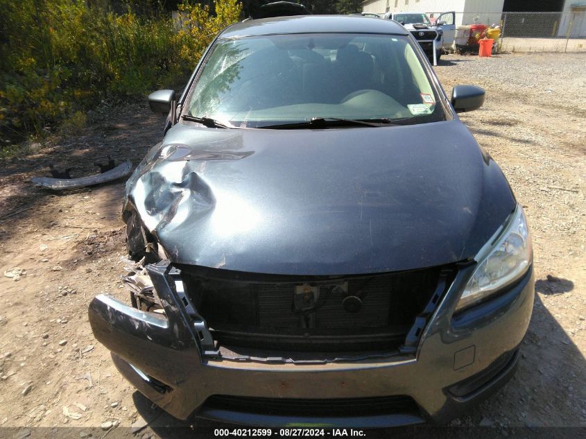 2014 Nissan Sentra Fe+ S/Fe+ Sv/S/Sl/Sr/Sv VIN: 3N1AB7AP7EL667129 Lot: 40212599