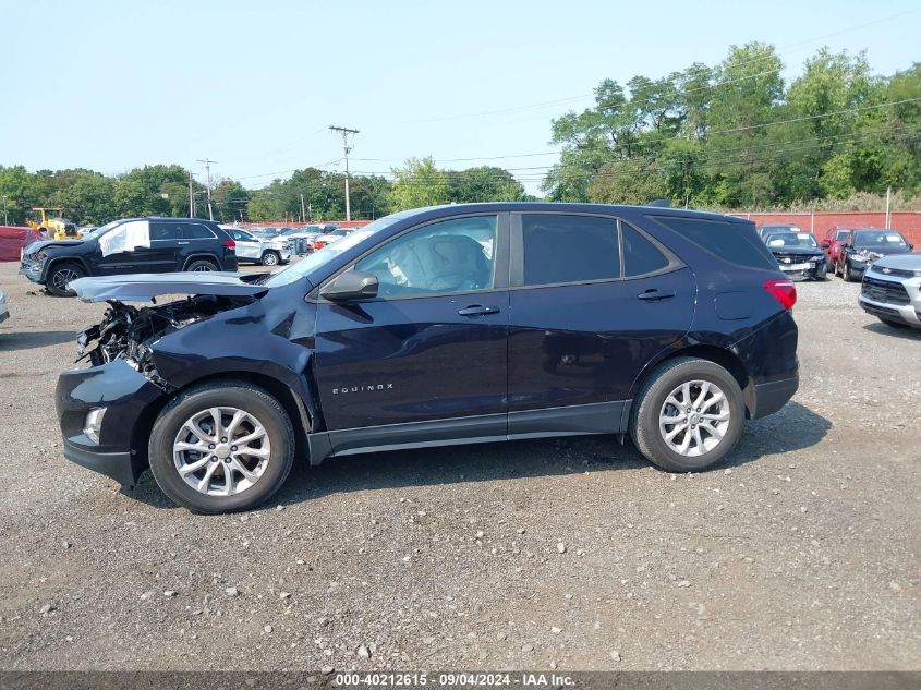 2020 Chevrolet Equinox Awd Ls VIN: 3GNAXSEV1LS543801 Lot: 40212615