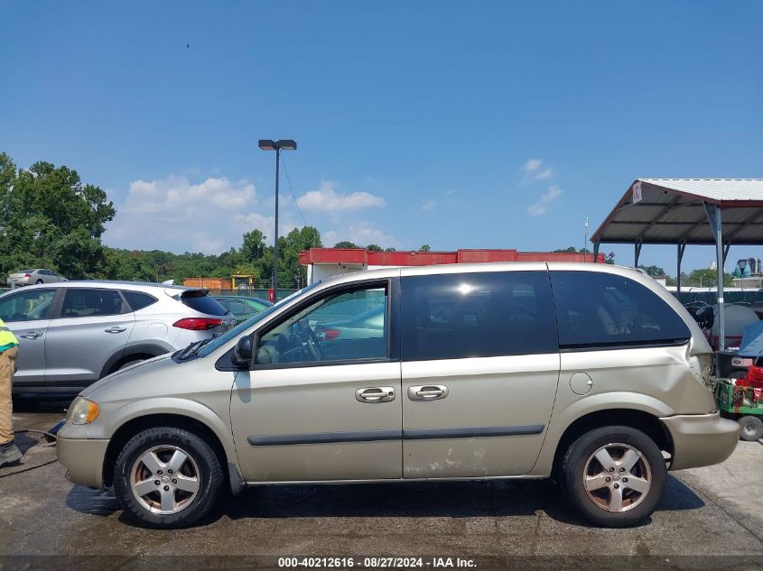 2005 Dodge Caravan Sxt VIN: 1D4GP45R25B361415 Lot: 40212616