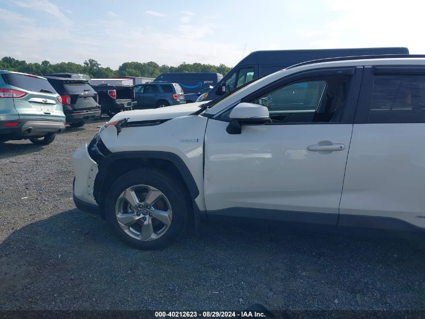 2021 TOYOTA RAV4 HYBRID XLE PREMIUM - 4T3B6RFV3MU046969
