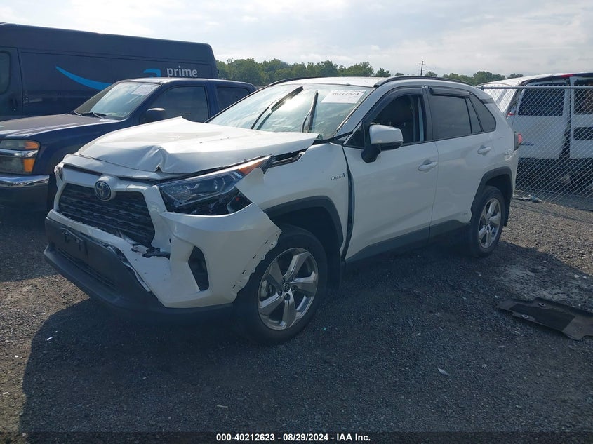 2021 TOYOTA RAV4 HYBRID XLE PREMIUM - 4T3B6RFV3MU046969