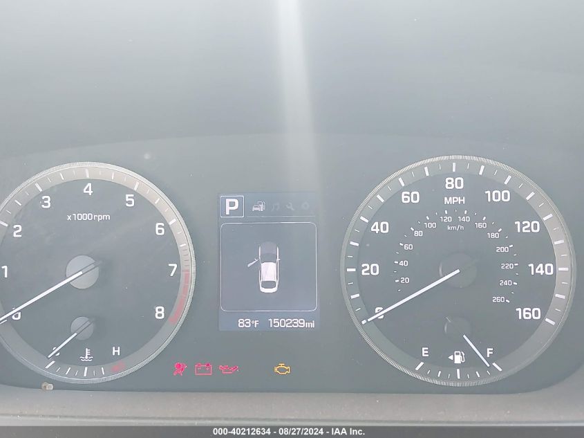 2015 Hyundai Sonata Se VIN: 5NPE24AFXFH172168 Lot: 40212634