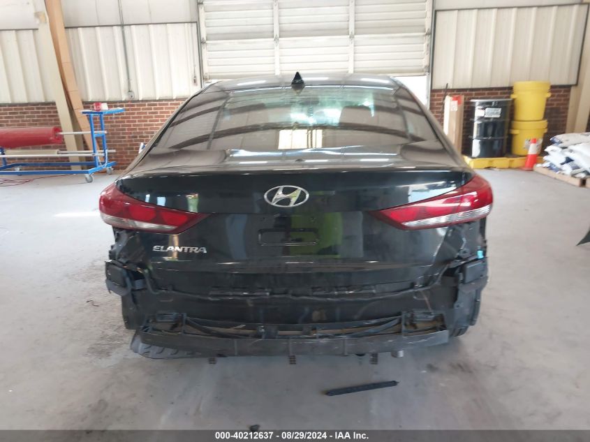 2018 Hyundai Elantra Sel VIN: KMHD84LF1JU591592 Lot: 40212637