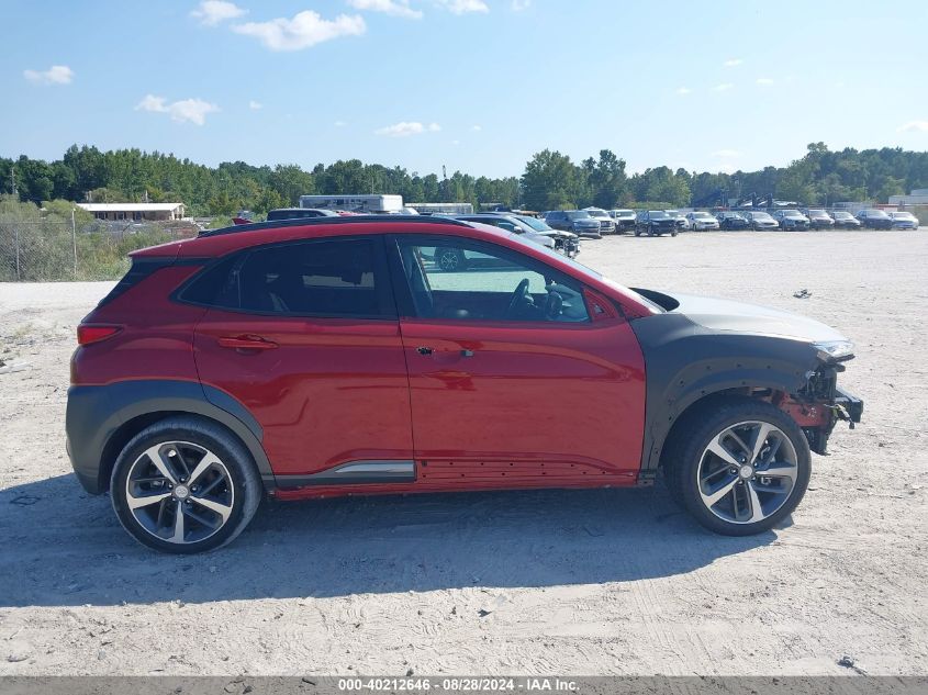 2020 Hyundai Kona Limited VIN: KM8K33A56LU408801 Lot: 40212646