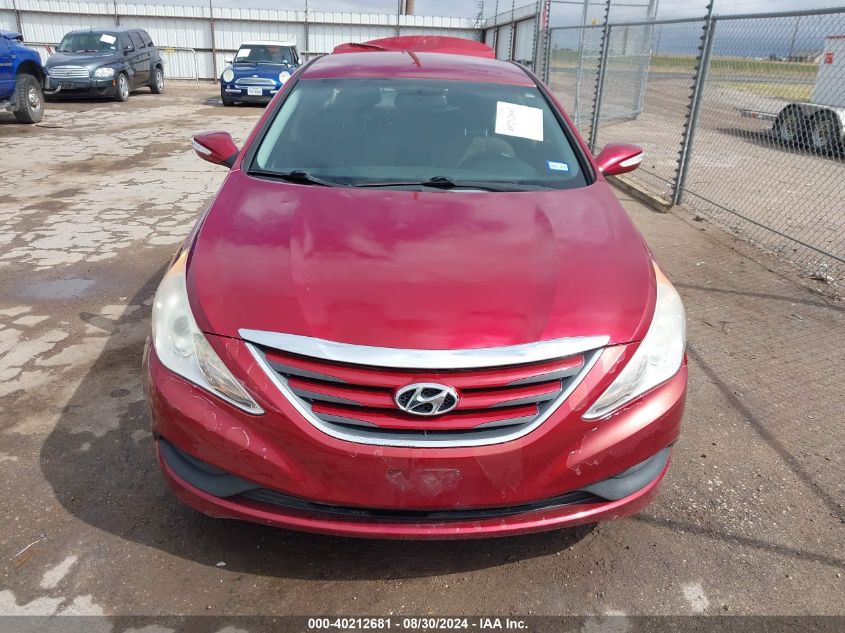 2014 Hyundai Sonata Gls VIN: 5NPEB4AC9EH859453 Lot: 40212681