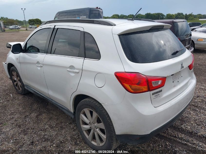 2015 Mitsubishi Outlander Sport Se VIN: 4A4AP4AU8FE041571 Lot: 40212740