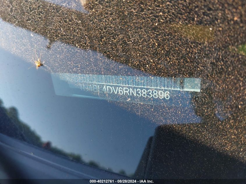 2024 Nissan Altima Sv Fwd VIN: 1N4BL4DV6RN383896 Lot: 40212761