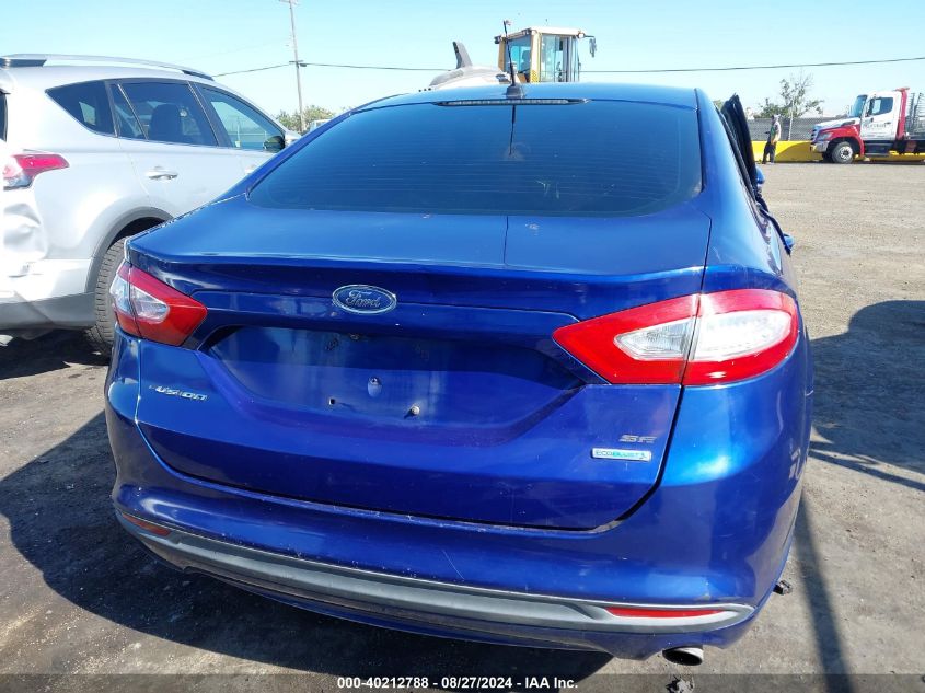 2013 Ford Fusion Se VIN: 3FA6P0HR8DR313351 Lot: 40212788