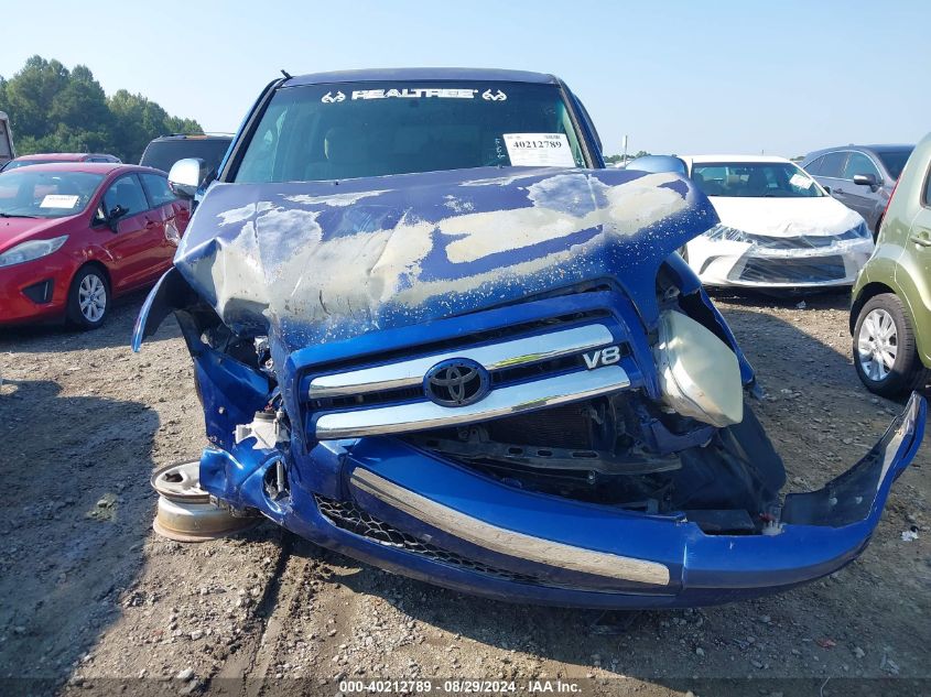 2005 Toyota Tundra Sr5 V8 VIN: 5TBDT44135S493379 Lot: 40212789