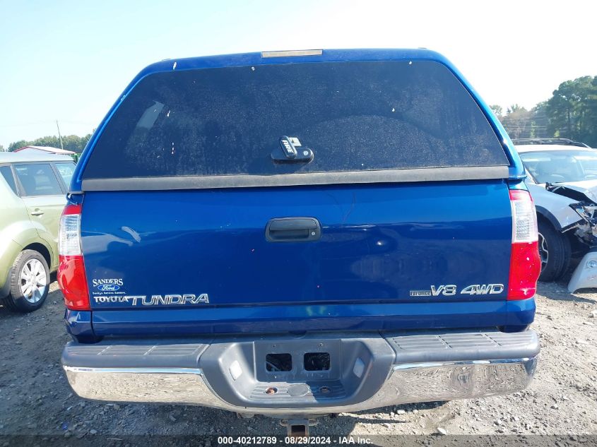 2005 Toyota Tundra Sr5 V8 VIN: 5TBDT44135S493379 Lot: 40212789