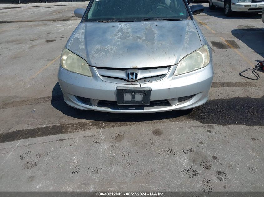 2004 Honda Civic Ex VIN: 2HGES268X4H525711 Lot: 40212845