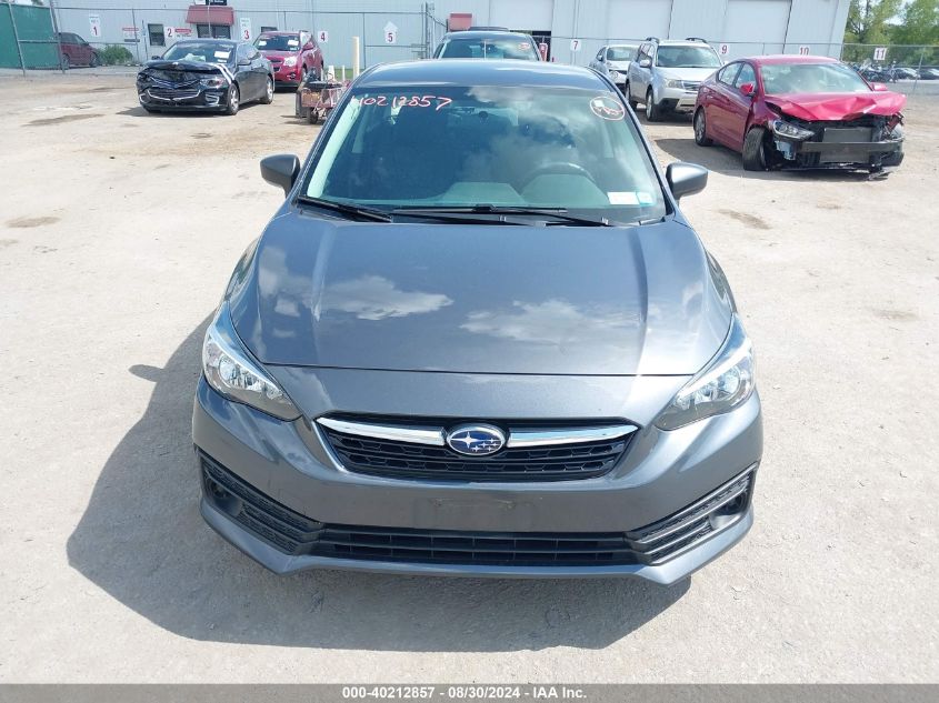 2021 Subaru Impreza Sedan VIN: 4S3GKAB67M3602527 Lot: 40212857