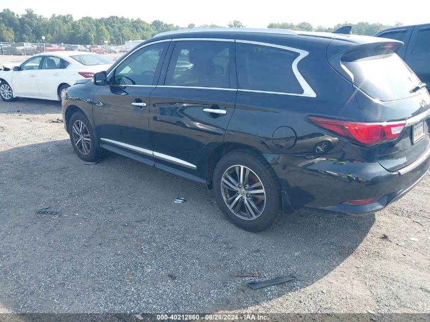 2017 Infiniti Qx60 VIN: 5N1DL0MM0HC511168 Lot: 40212860