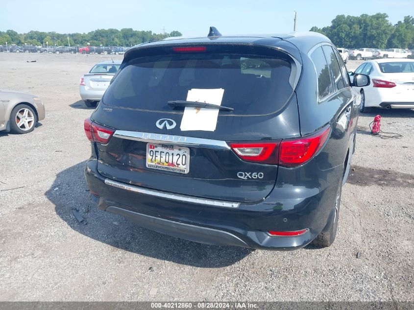 2017 Infiniti Qx60 VIN: 5N1DL0MM0HC511168 Lot: 40212860