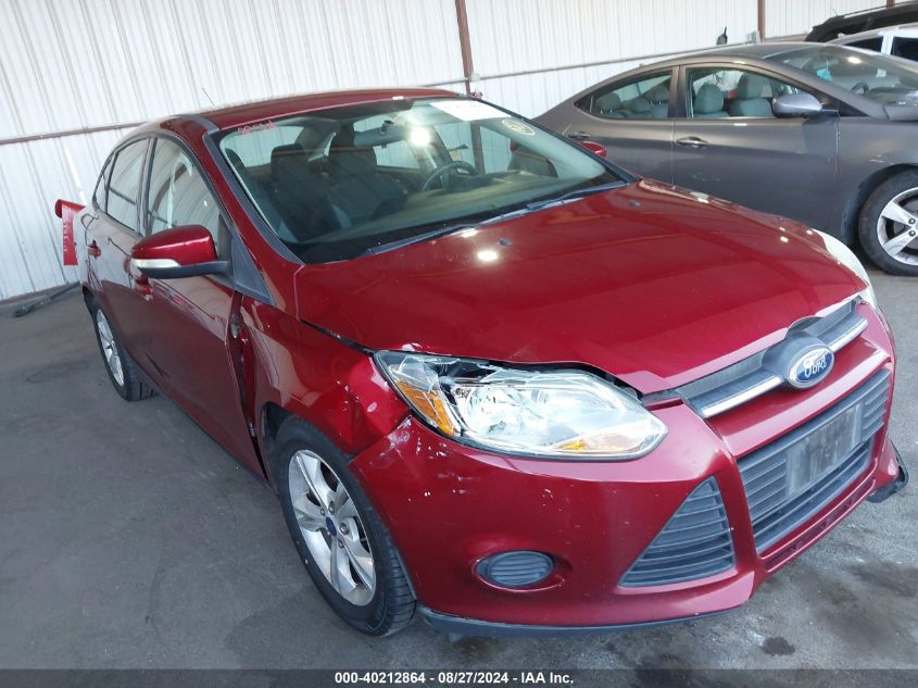 2014 Ford Focus Se VIN: 1FADP3F21EL391856 Lot: 40212864