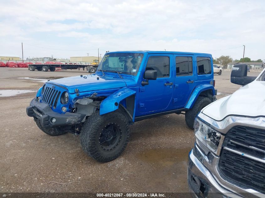 2016 Jeep Wrangler Unlimited Backcountry VIN: 1C4BJWEG7GL179001 Lot: 40212867