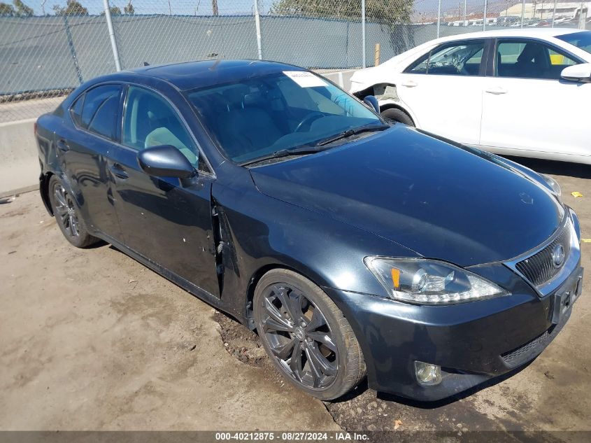 2008 Lexus Is 250 VIN: JTHBK262282080293 Lot: 40212875