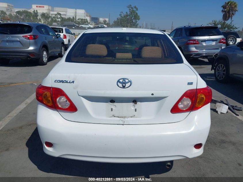 2009 Toyota Corolla Le VIN: 1NXBU40E29Z057009 Lot: 40212881