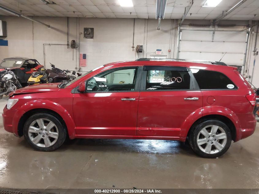 2010 Dodge Journey R/T VIN: 3D4PH6FVXAT143395 Lot: 40212900