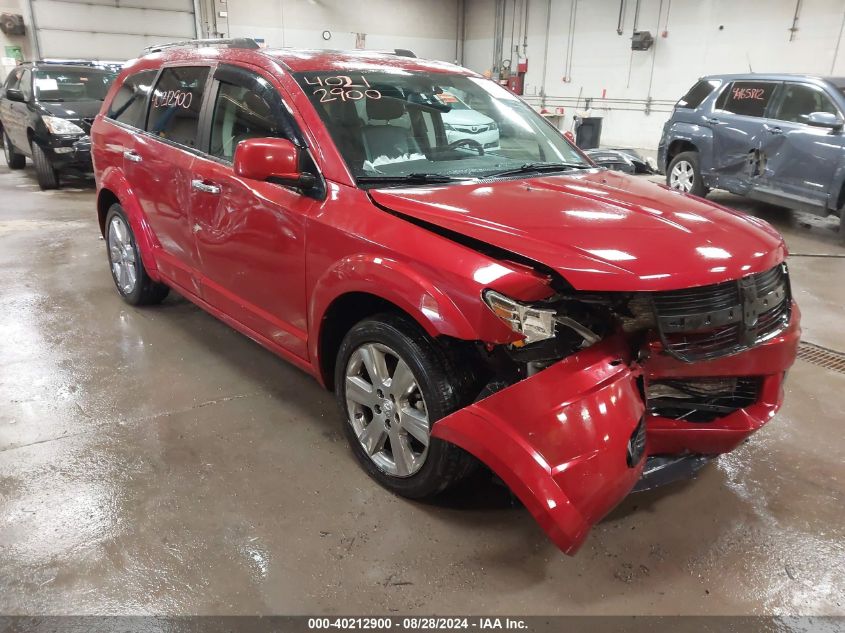 2010 Dodge Journey R/T VIN: 3D4PH6FVXAT143395 Lot: 40212900