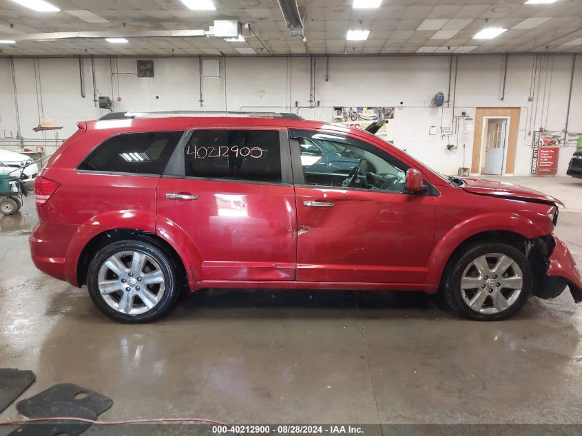 2010 Dodge Journey R/T VIN: 3D4PH6FVXAT143395 Lot: 40212900