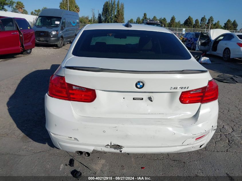 2015 BMW 328I VIN: WBA3C1C53FP853961 Lot: 40212915