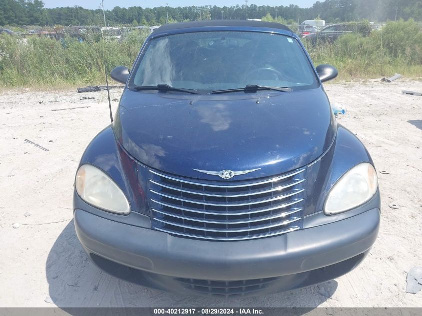 2005 Chrysler Pt Cruiser Gt VIN: 3C3AY75S75T362860 Lot: 40212917