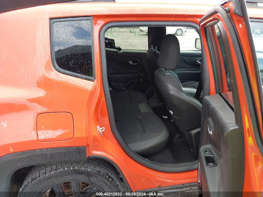 2017 Jeep Renegade Altitude Fwd VIN: ZACCJABB7HPG25693 Lot: 40212932